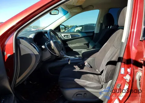 2015 Nissan Pathfinder S z USA, uszkodzony, nr VIN 5N1AR2MN0FC608132